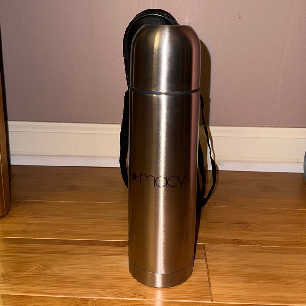 Macy’s Stainless Steel Water Bottle